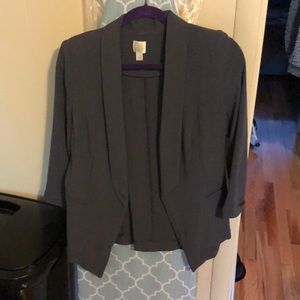 Gray blazer